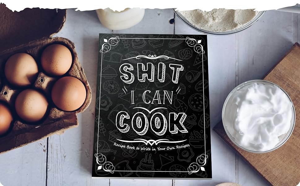 Recipe Book To Write In Your Own Recipes Blank recipe book, empty cookbook to fill in your