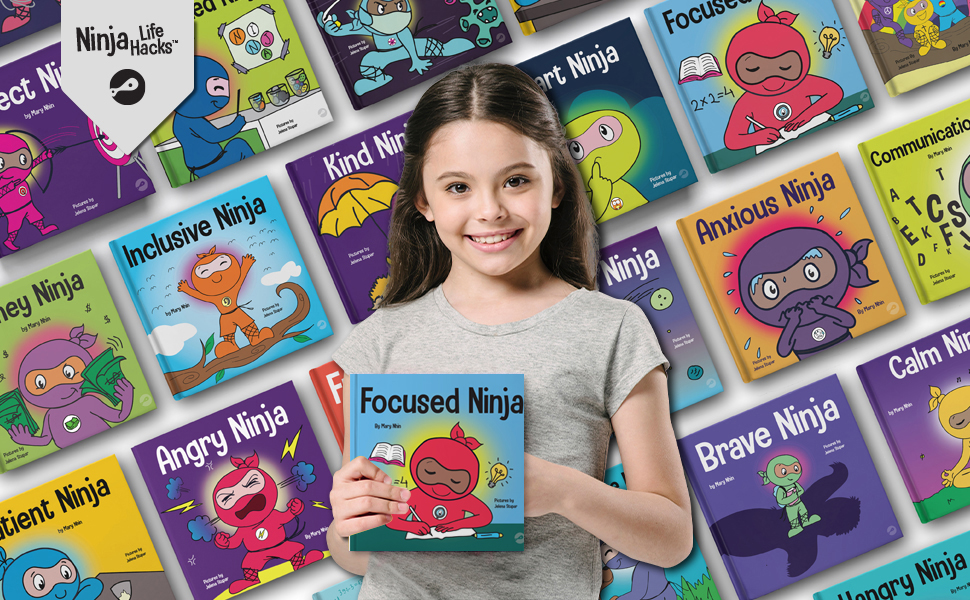 Mary Nhin ninja book set ninja series ninja collection a little spot emotions box set gabi Garcia 