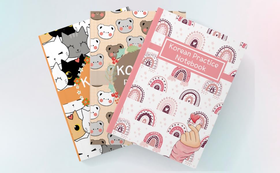 korean practice notebook 2023 Korean Notebook For Hangul