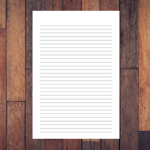 Notebook Interior Page