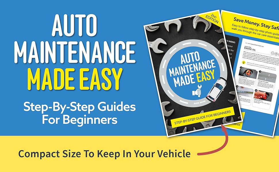 Auto Maintenance Made Easy Vehicle Repair Log Book