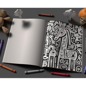 新品 MR DOODLE ミスタードゥードゥル 「COLOURING BOOK」 Mr Doodle | Mr. Doodle Colouring Book Vol. 2 Deluxe Pack