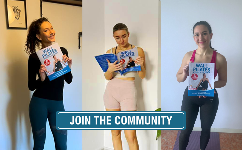 Wall pilates workouts for women.