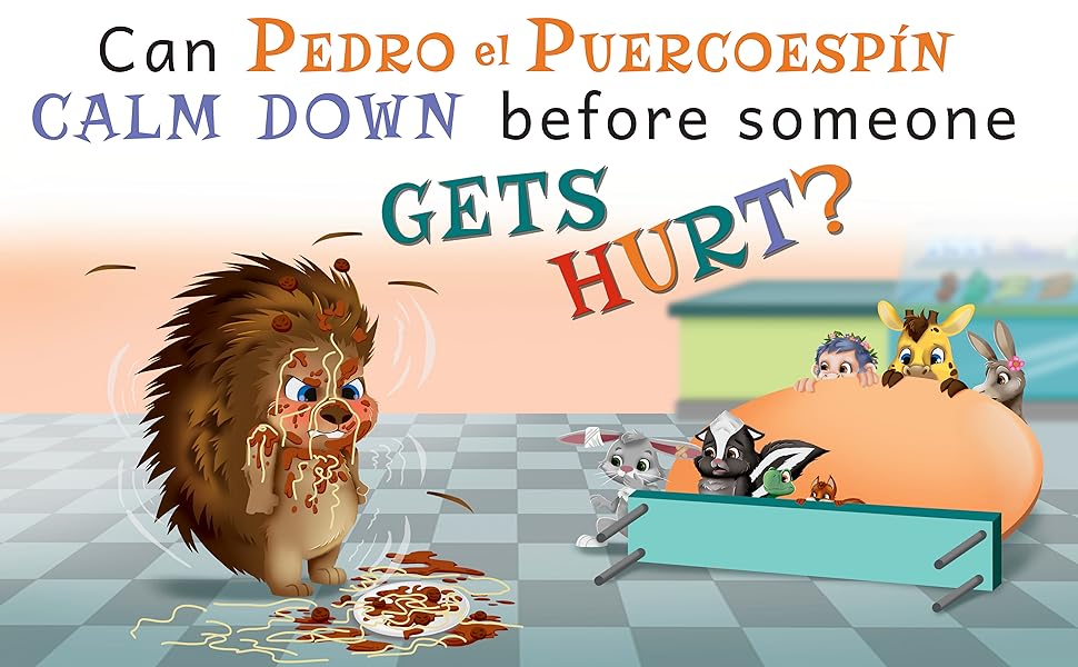 Can Pedro calm down before someone gets hurt. His shooting quills are about to hit his friends