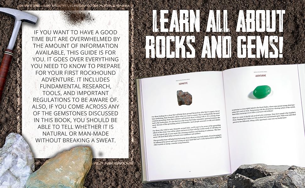 Rockhounding Bible 10 In 1 The Most Complete Beginner’s Guide For All