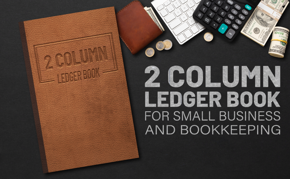 2 Column Ledger Book This Account Ledger 2 Columns Is Easy