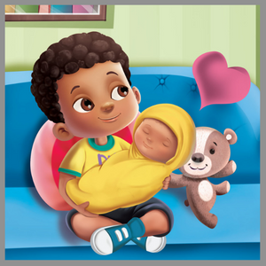 new baby sister book for boys for 2 3 4 5 6 year old