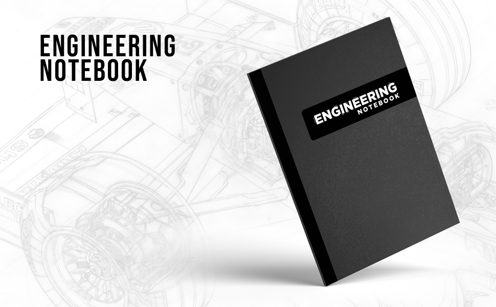 Engineering Notebook Graph Paper Notebook for Students / Grid Format