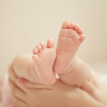 newborn baby feet