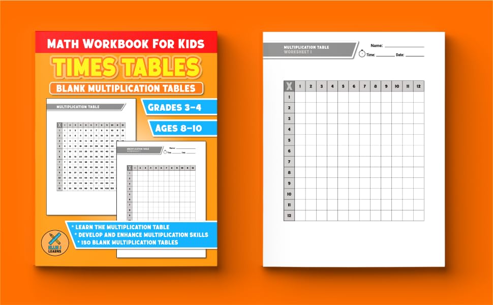 times-tables-math-workbook-for-kids-blank-multiplication-tables-mathematics-learning-activity-worksheets-for-kids-ages-8-10-grades-3-4-learns-ellie-j-amazon-com-books for Free Printable Blank Multiplication Chart 0 12 Times Tables - Math Workbook For Kids: Blank Multiplication Tables - Mathematics Learning Activity Worksheets For Kids Ages 8-10 | Grades 3-4: Learns, Ellie J: Amazon.com: Books for Free Printable Blank Multiplication Chart 0 12