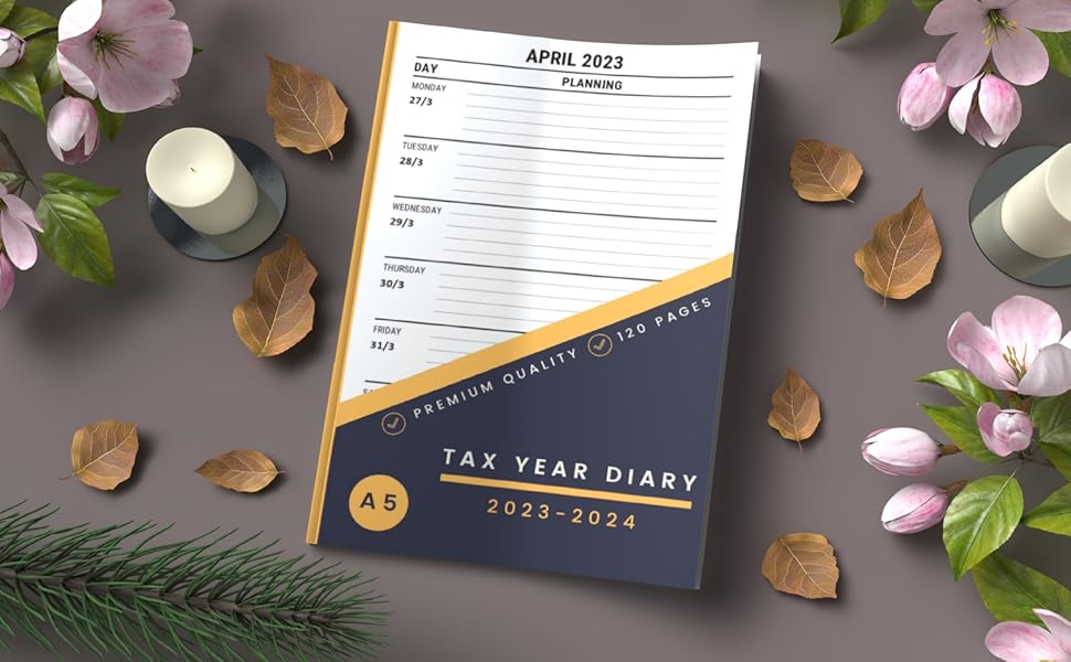Tax Year Diary 20232024 Tax Year Diary for Self Employed and Small