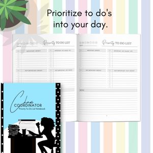 Chaos Coordinator Priority To-Do List Notebook