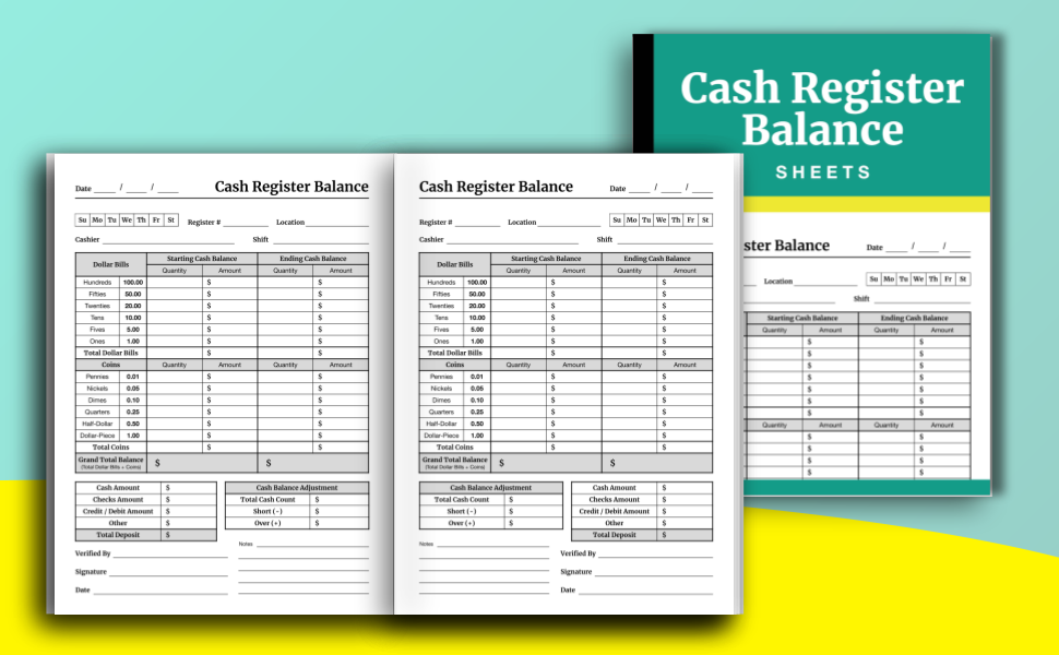 cash-register-balance-sheets-cashier-log-book-for-daily-drawer-count-currency-coin-deposit-record-forms-120-pages-8-5-x-11-inches-haberwise-laine-amazon-com-books