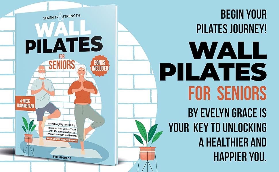 Wall Pilates, Wall Pilates for Seniors, pilates exercises, pilates for seniors, simple exercises