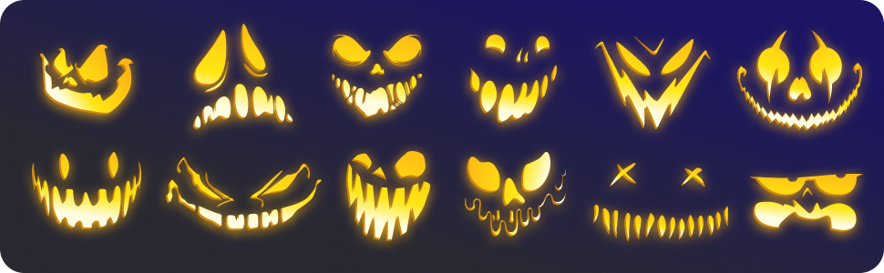 Scary Face Pumpkin Patterns: 50 Mean Pumpkin Carving Stencils | Professional Jack-o'-Lantern Patterns to Frighten and Terrify (Spooktober Pumpkin Carving): Printables, Spooktober: Amazon.com: Books 10-free-scary-halloween-pumpkin-carving-stencils-patterns-ideas-2018-jack-o-lantern-faces-images