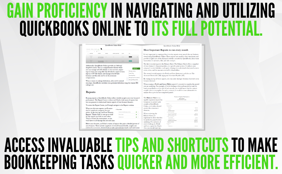 QuickBooks Online for Beginners Bible Edition [2 Books in 1] The