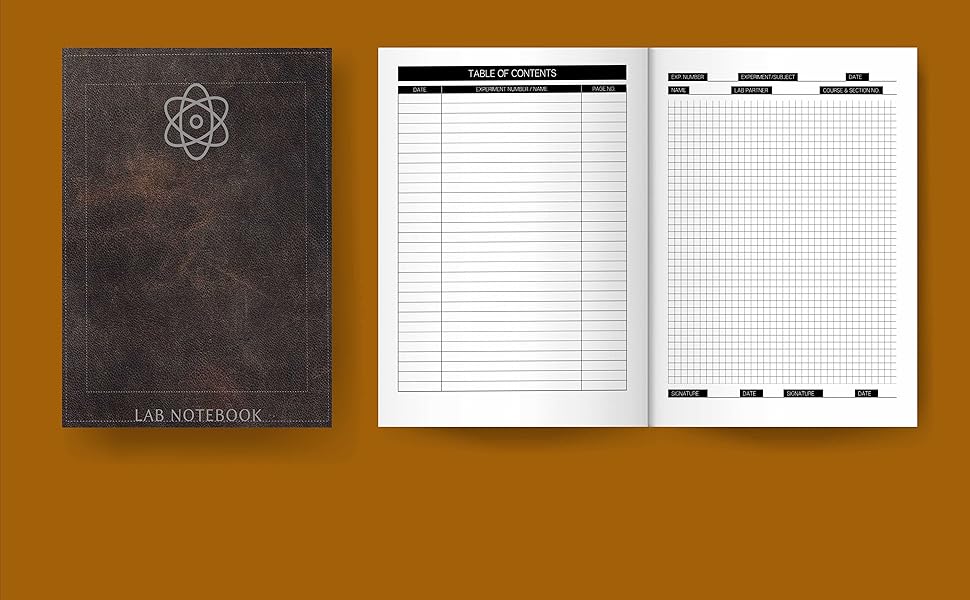 Lab Notebook Carbonless Lab Notebook / for Graduate Student