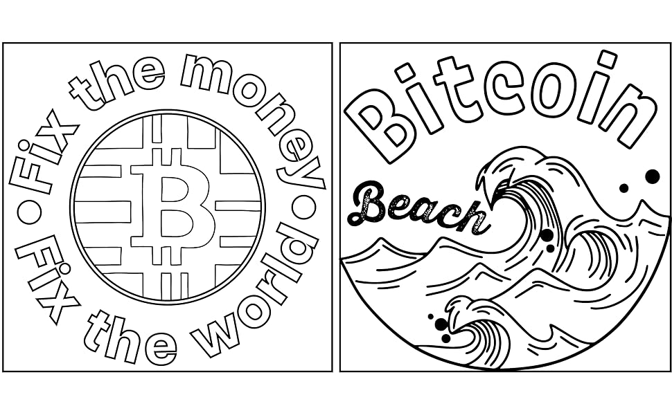 Bitcoin coloring book