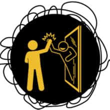 image of man high fiving