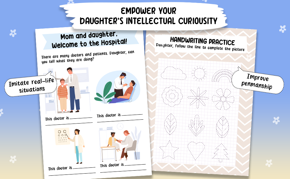 Our 1st journal Between Mother and Daughter. Interactive pass back and