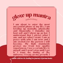 glow up mantra