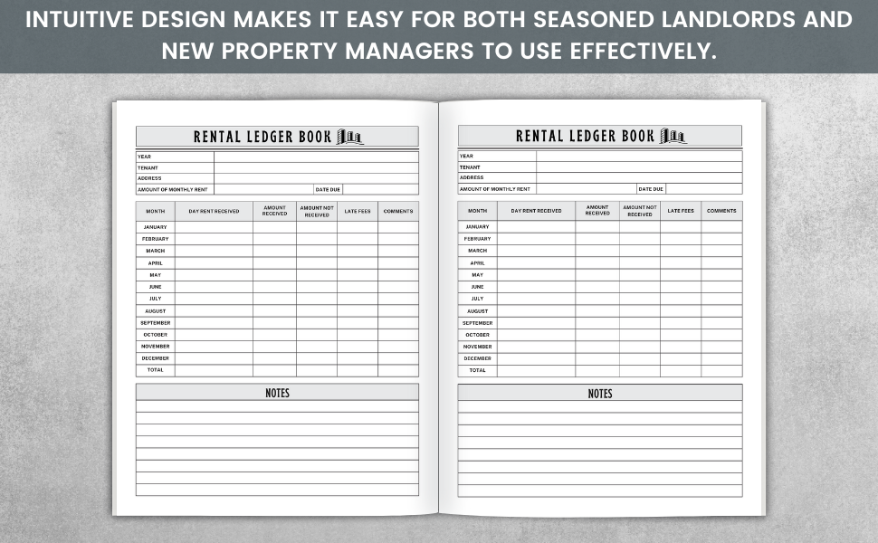 Rental Ledger Book A Useful Tool for Landlords and