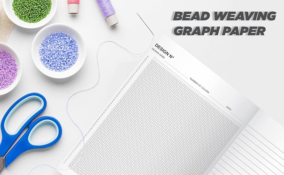 Seed Bead Loom Pattern Round Graph Paper Beading Graph Paper For