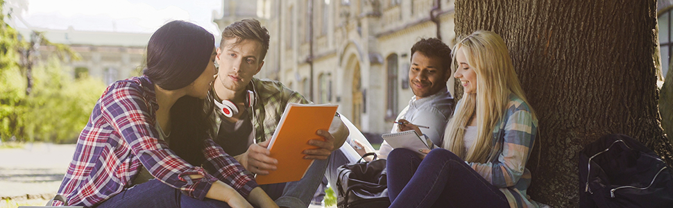 Students learning English in Cambridge