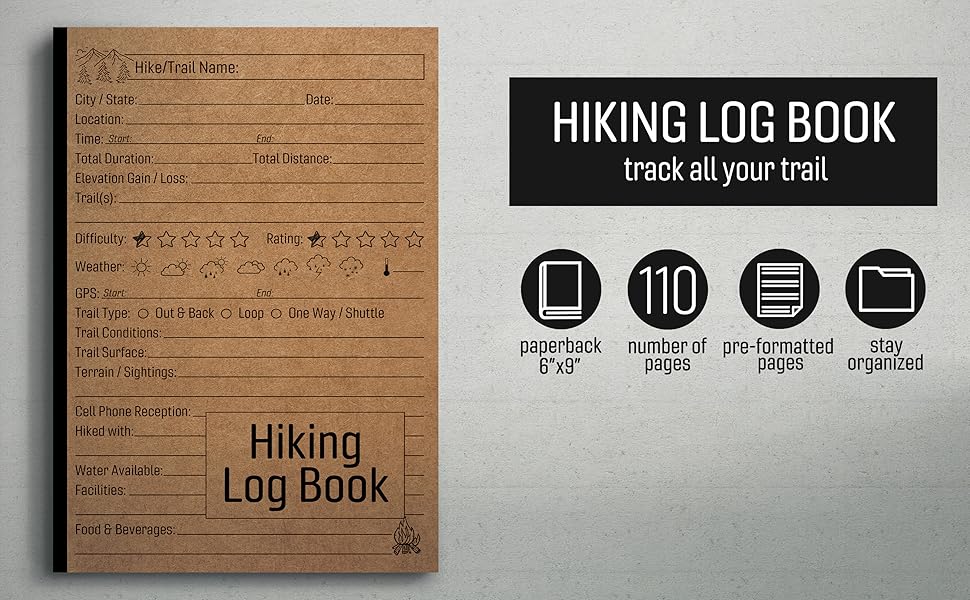 Hiking Log Book