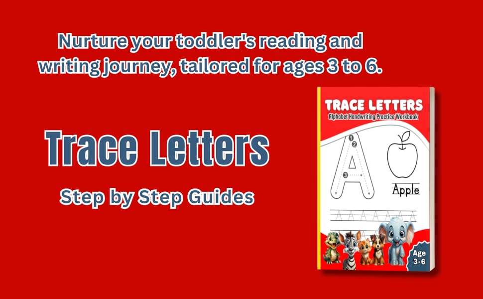 Trace Letters Alphabet Handwriting Practice Workbook Master Capital
