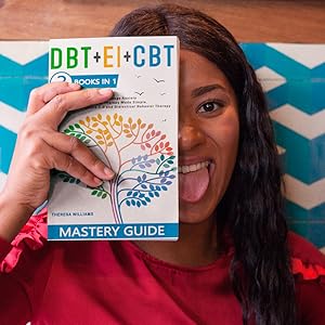 A happy young girl is holding the bundle