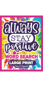 Stay Positive Word Search