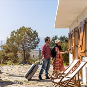 Short-Term Rentals Playbook: A Step-By-Step Guide to Maximizing Profits by Optim... 5 couple at airbnb