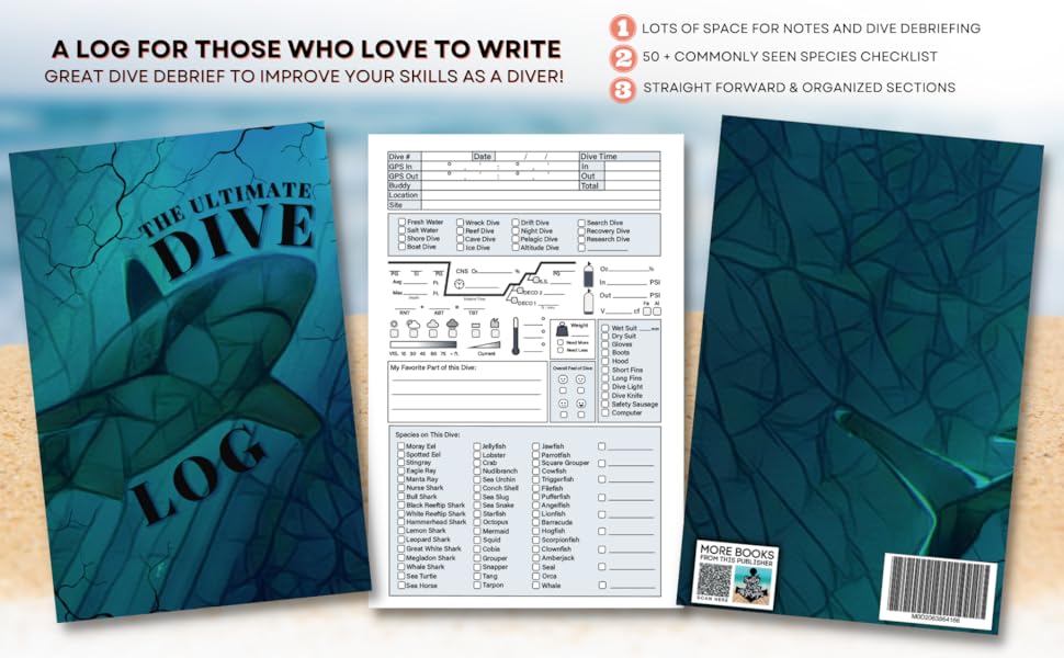 The Ultimate Dive Log Shark Edition A Data Enriched Scuba Diving