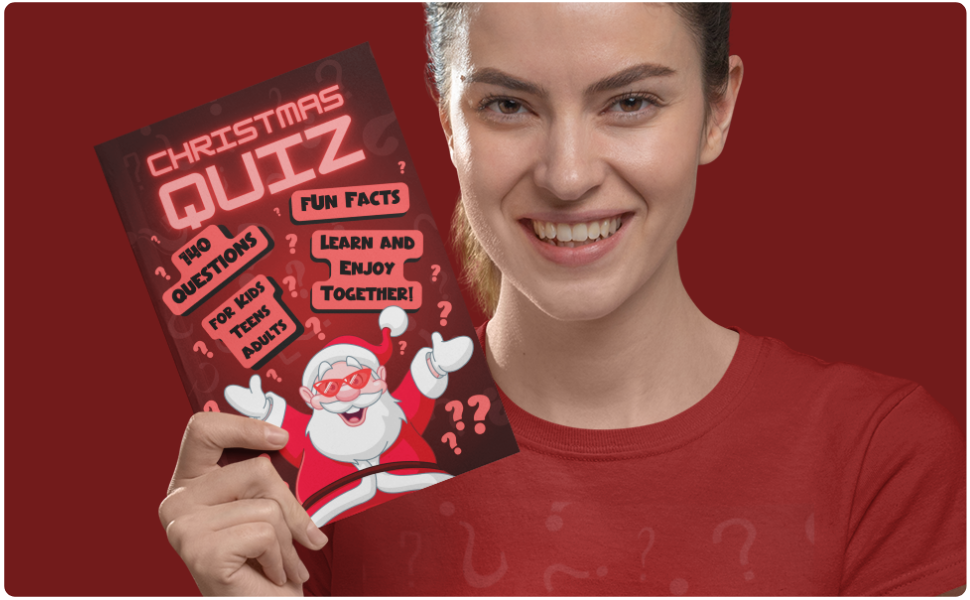 Stocking Stuffers for Adults Christmas Quiz 140 Questions & Fun