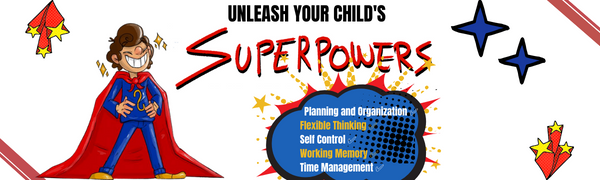 Child feeling confident and dressed as a super hero