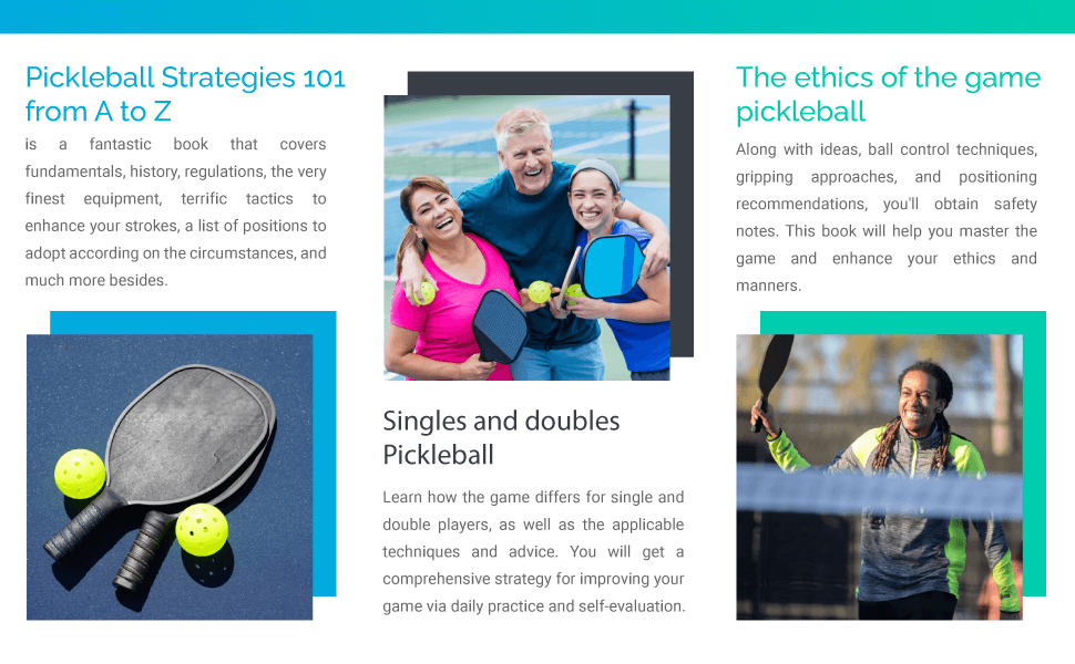 Pickleball Strategy Book Improve Your Pickleball Game and Dominate