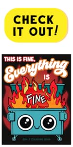 dumpster fire funny coloring book positive affirmation word search puzzles large print adults relax