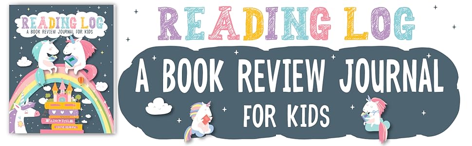 book review logbook for kids with writing prompts
