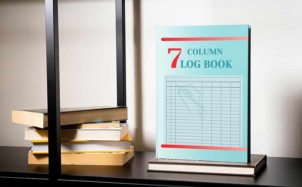 7 Column Log Book Create Your Own Log Book to Record and Expenses, Debit and Credit