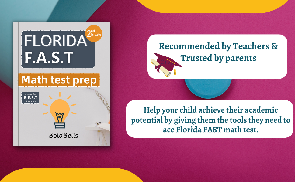 Florida FAST Test Prep Math Grade 2 Essential Mathematics