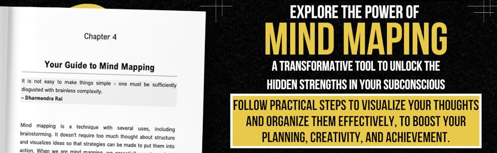 Mind mapping, achievement, creativity, planning 