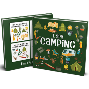 Camping Book For Kids - I Spy Activity