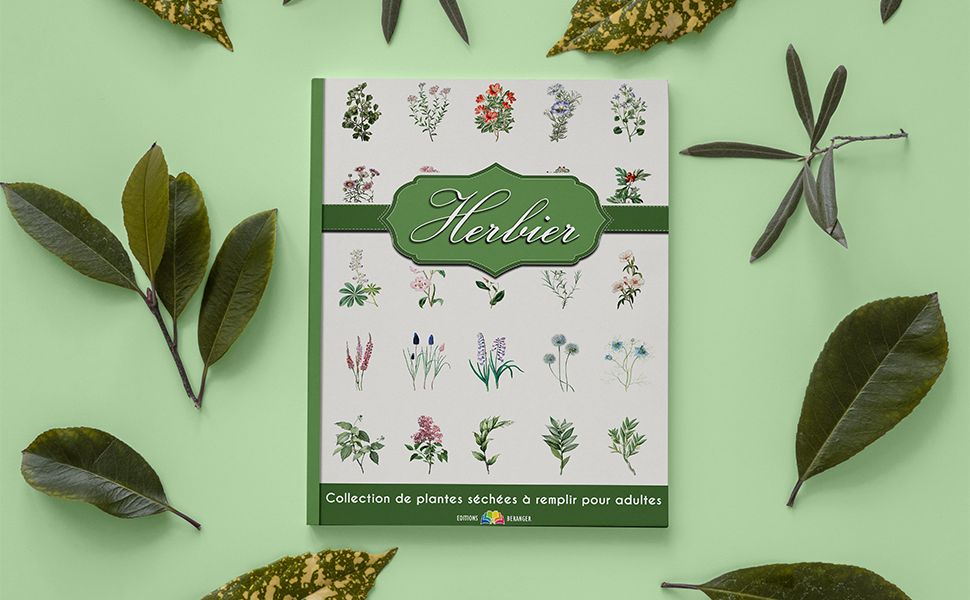 Mon Herbier Page De Garde Herbier à Imprimer www.amazon.fr