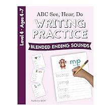 Cover of ABC See, Hear, Do Writing Practice Blended Ending Sounds