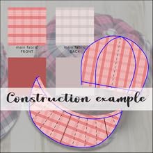 how to make sew construct cute newsboy six panel check plaid visor cap hat for teen women girl