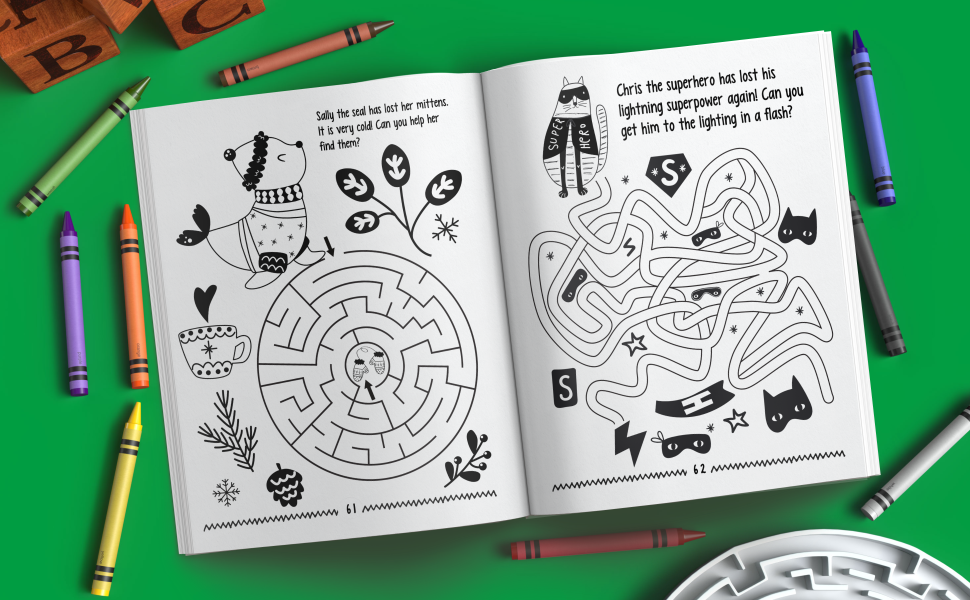 Maze Books for kids aged 6