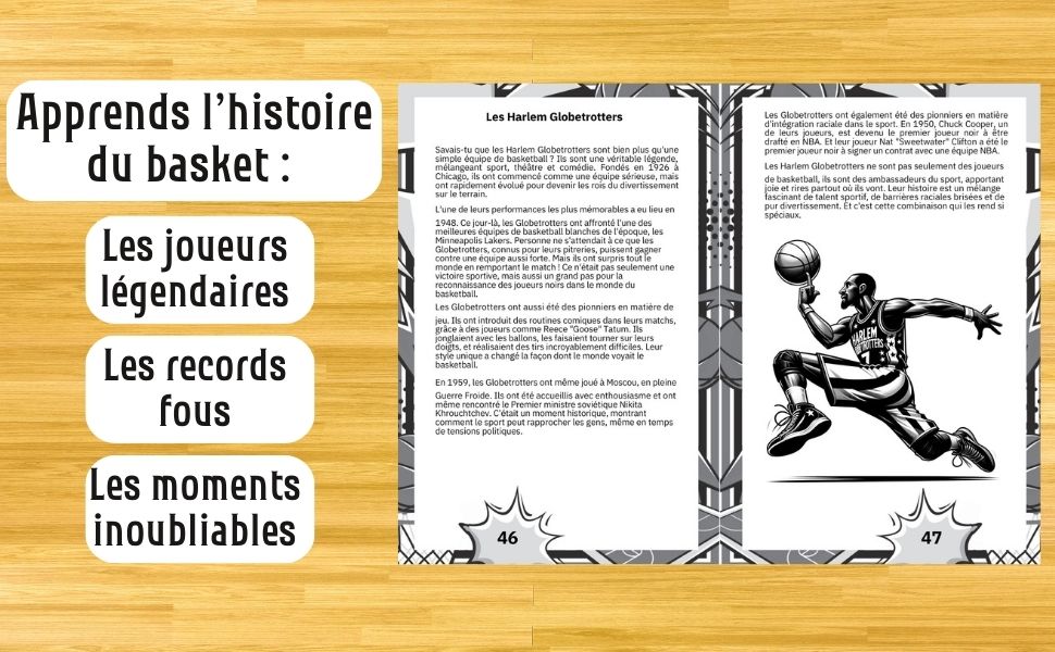 100 histoires magiques de basket pour les jeunes champions Joueurs