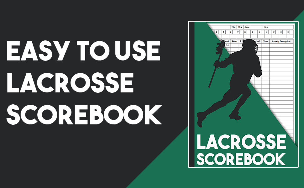 Lacrosse Scorebook Lacrosse Score Sheets, Lacrosse Score Pads for