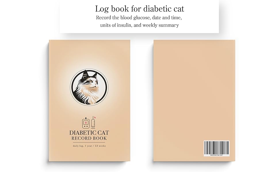 Cat blood sugar Record Book